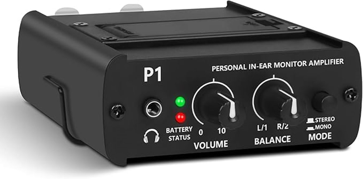 in ear monitor with amplifier