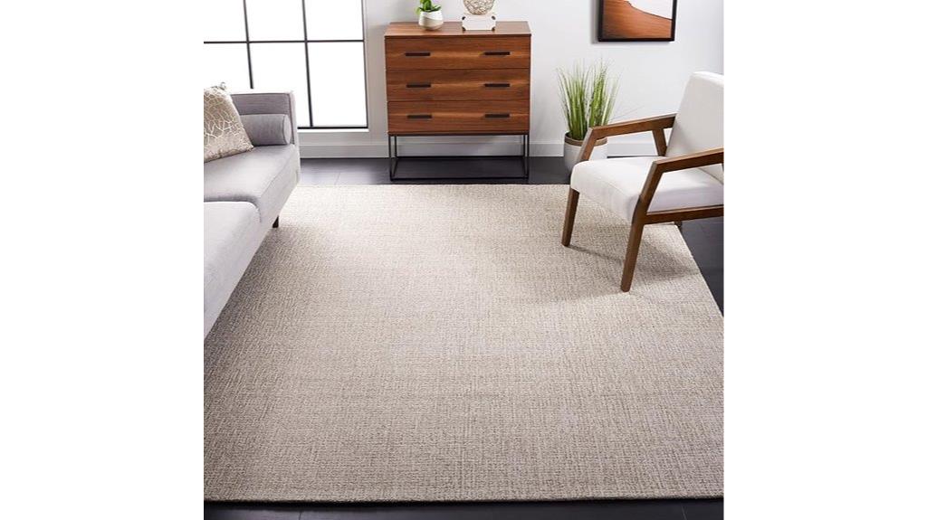 ivory grey abstract rug