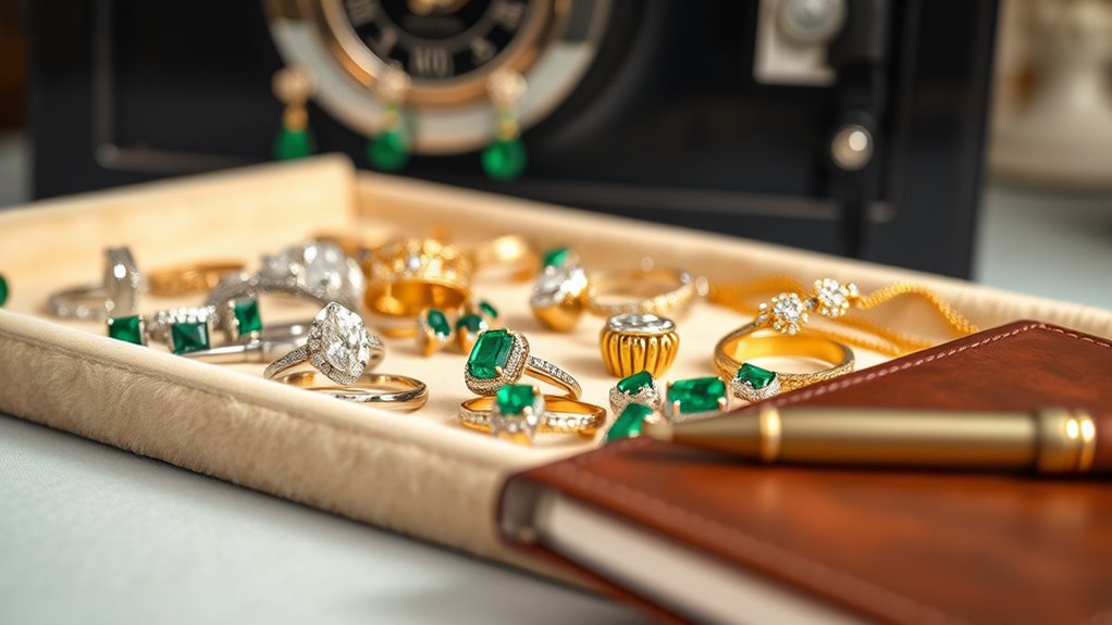 jewelry documentation and security