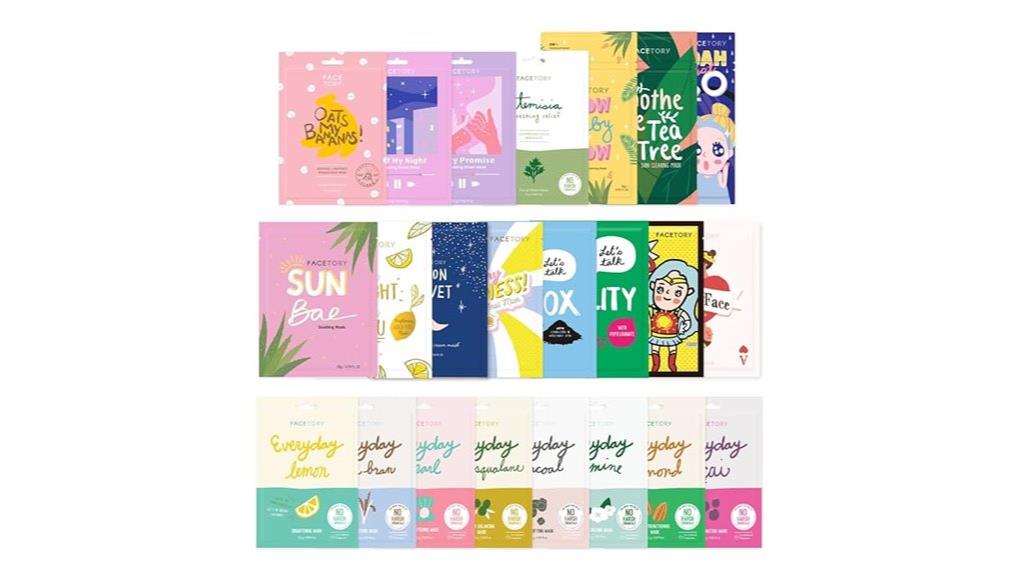 k beauty mask collection
