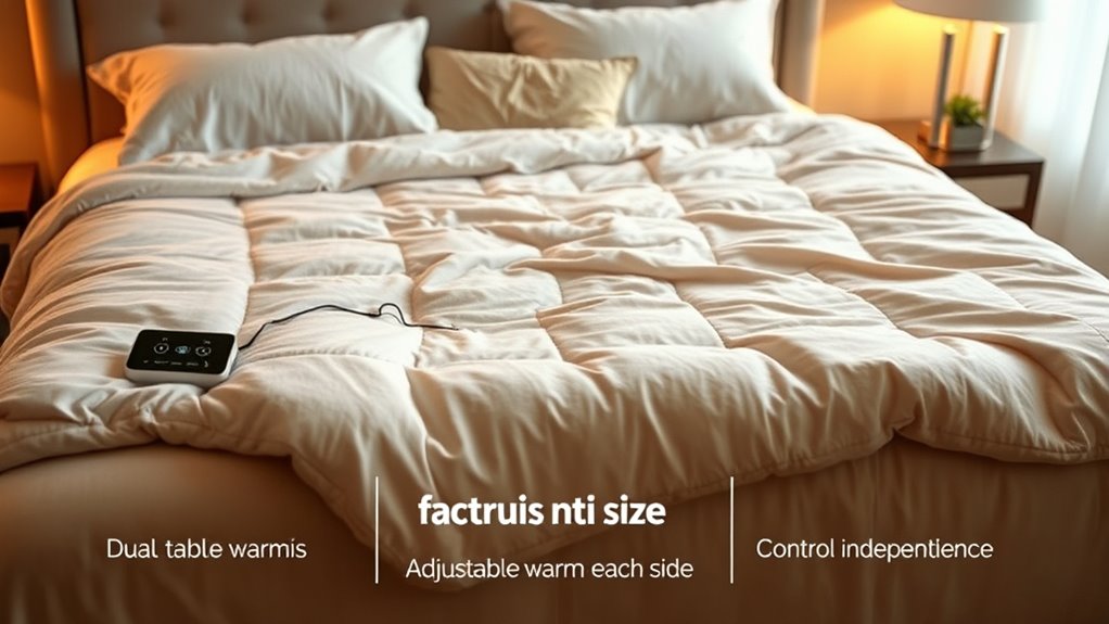 king size dual control considerations