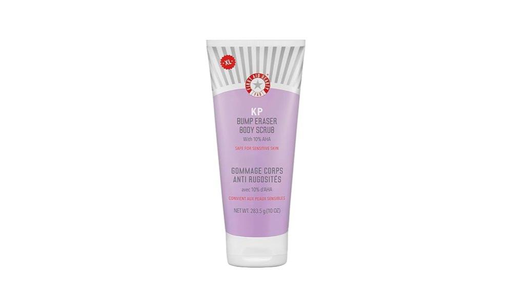 kp bump eraser scrub