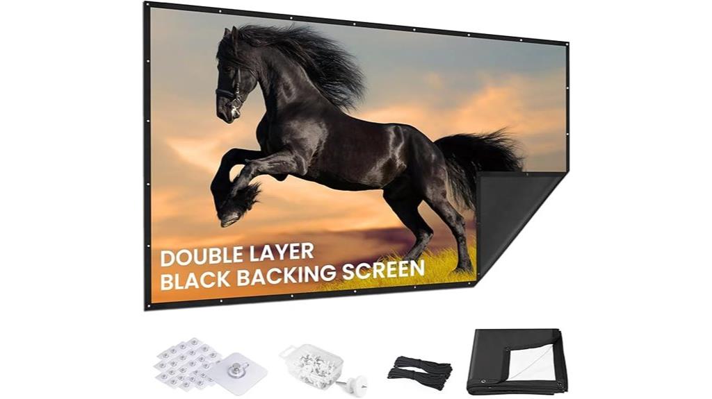 large foldable washable screen