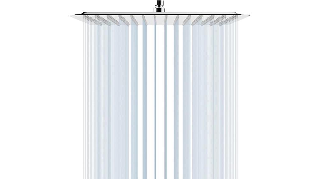 large rain showerhead