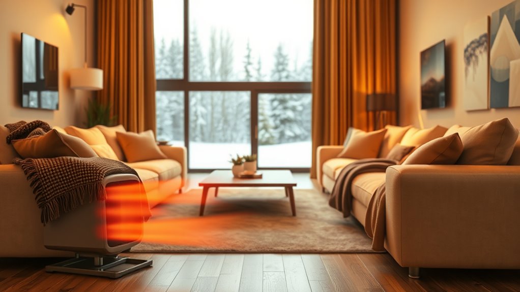 large room heating considerations
