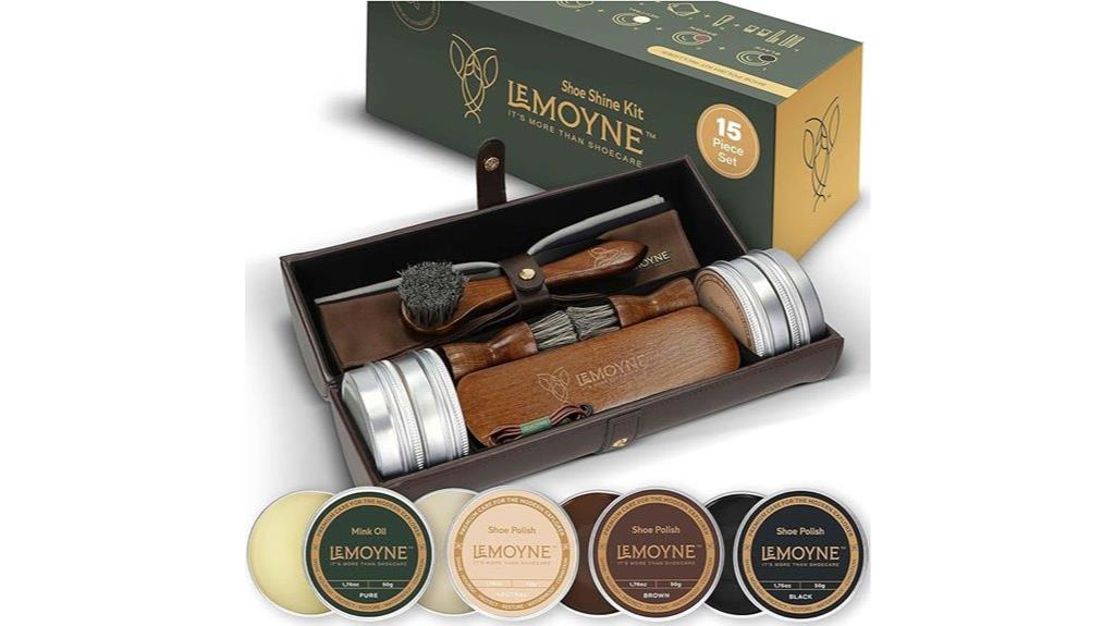 leather shoe care kit