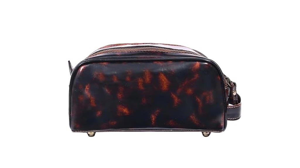 leather waterproof travel pouch