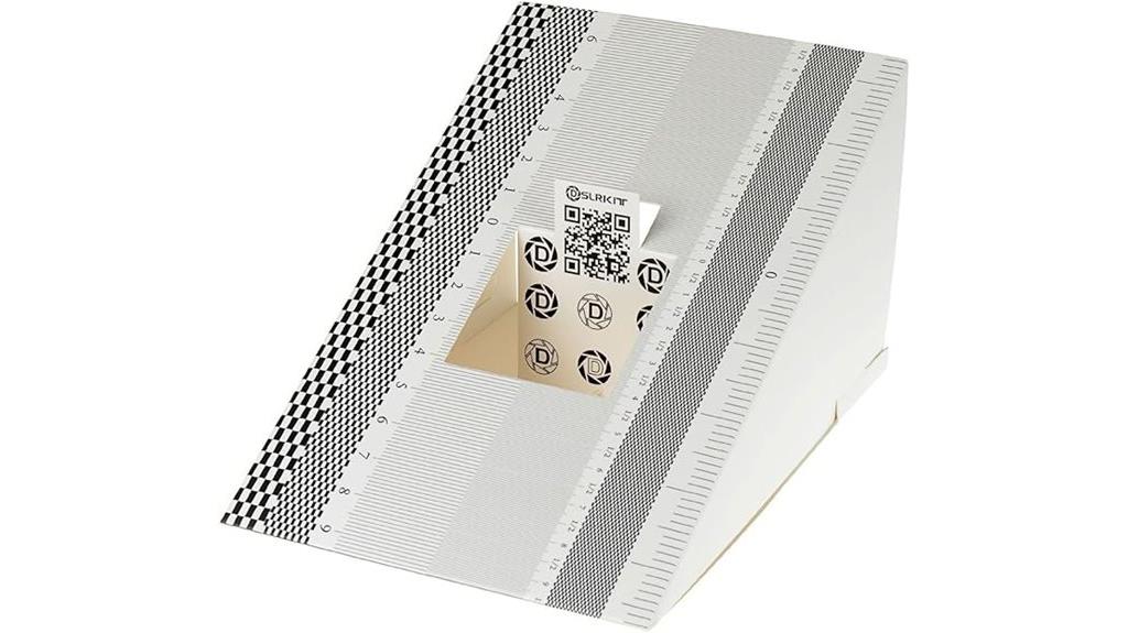 lens focus calibration ruler