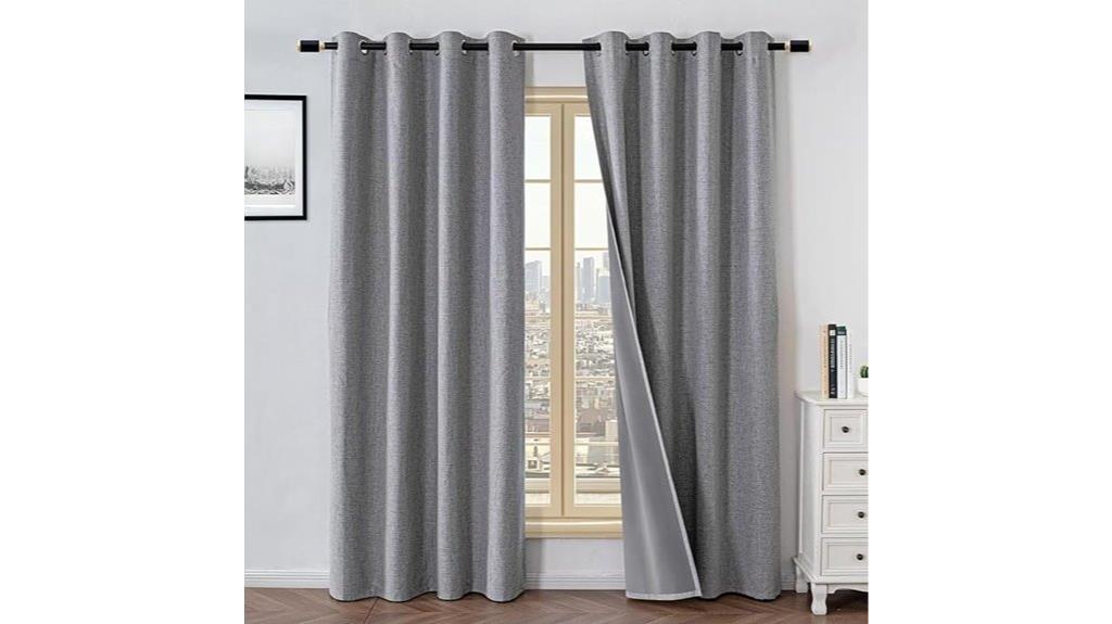 light grey 84 inch curtains