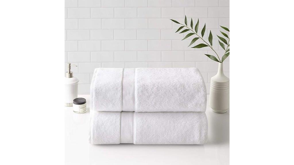 luxurious 800gsm cotton towels
