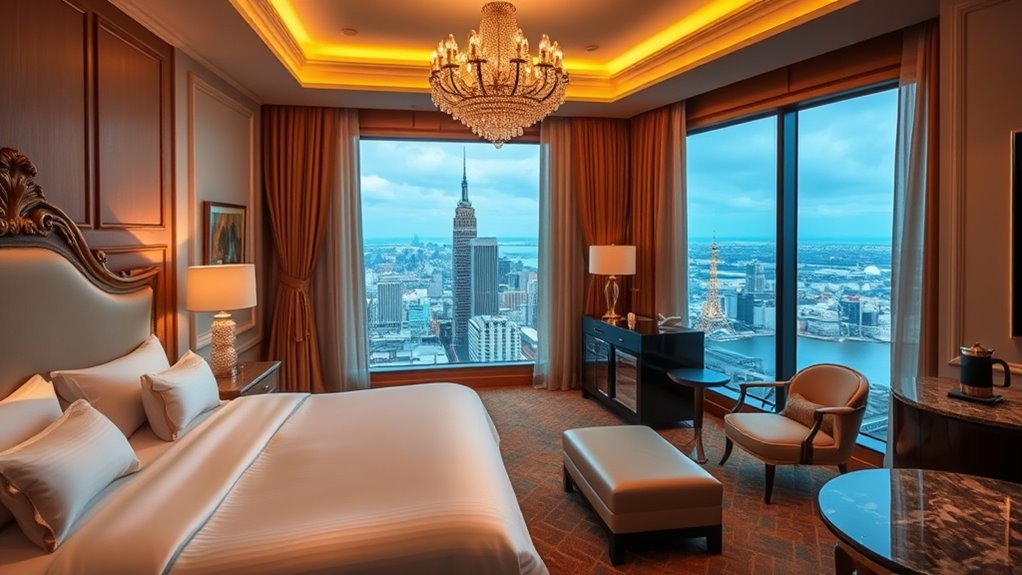 luxurious amenities and technology