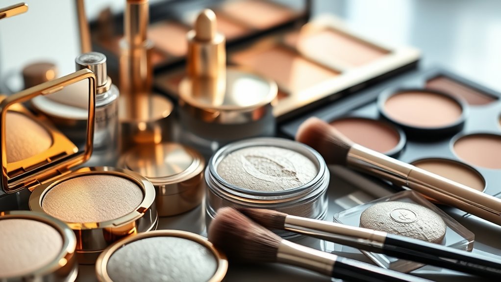 luxurious highlighting contouring products