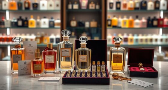 luxurious perfume collection development