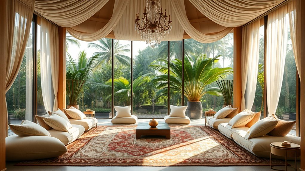 luxurious serene wellness sanctuary