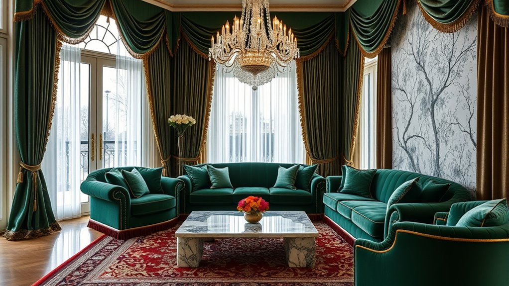 luxurious textural layering techniques