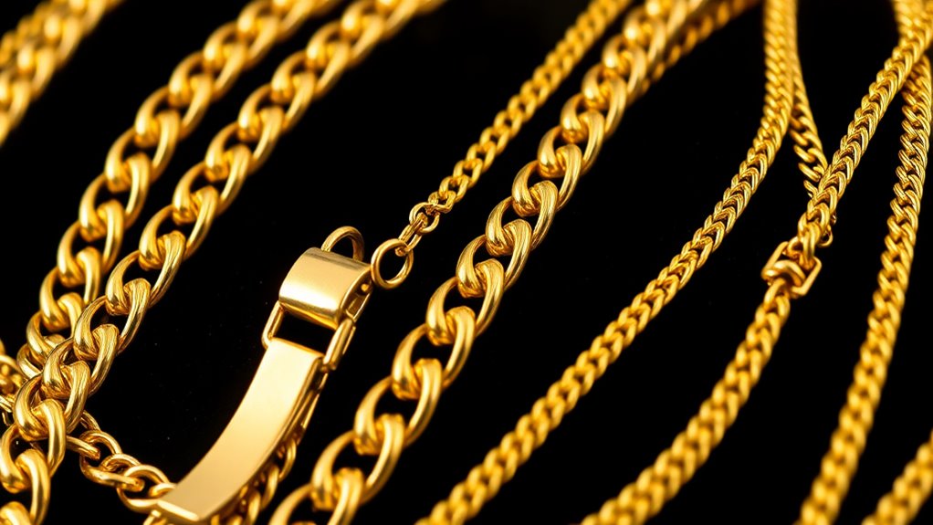 luxury 14k gold chain collection