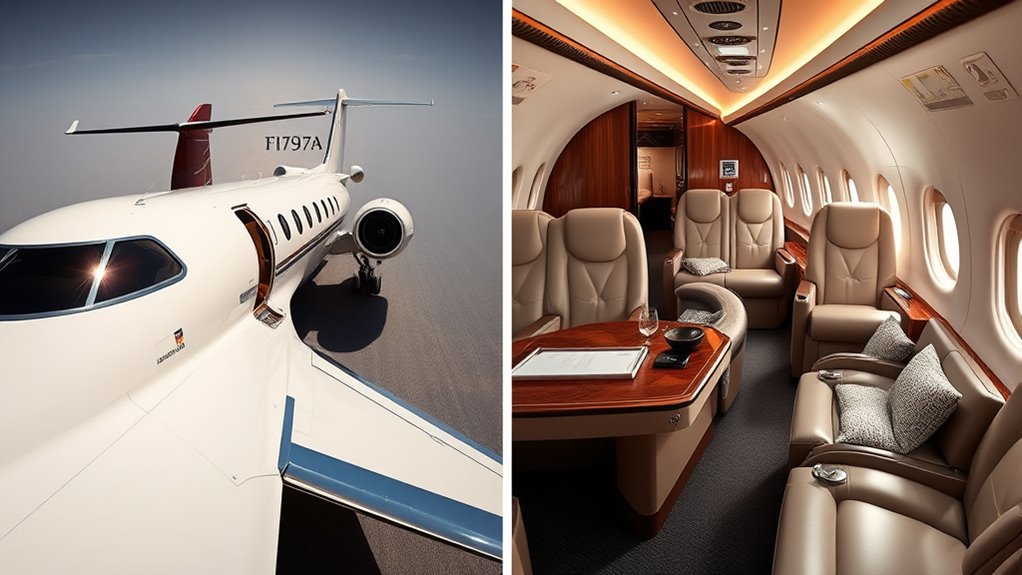 luxury air travel comparison