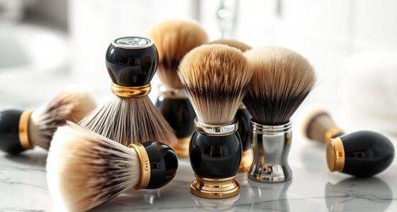 luxury badger shaving brushes