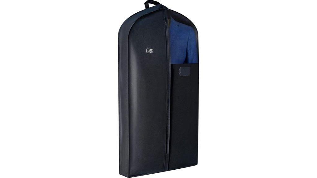 luxury breathable foldable garment bag