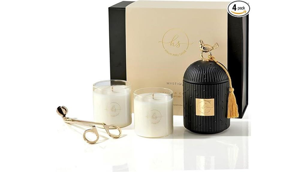 luxury candles gift set