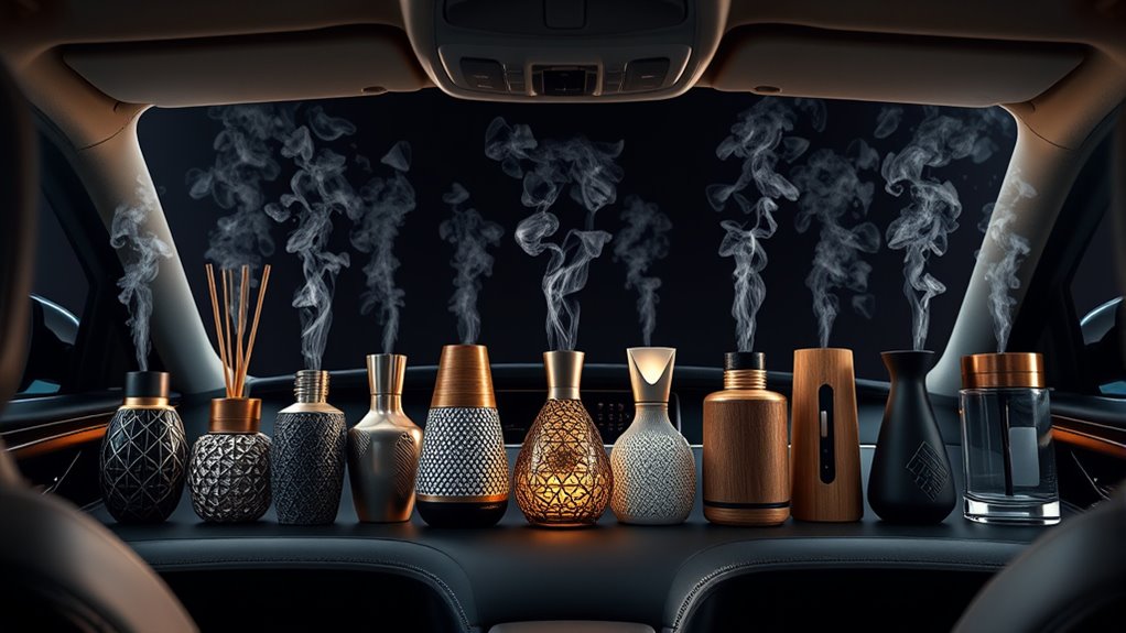 luxury car fragrance enhancers