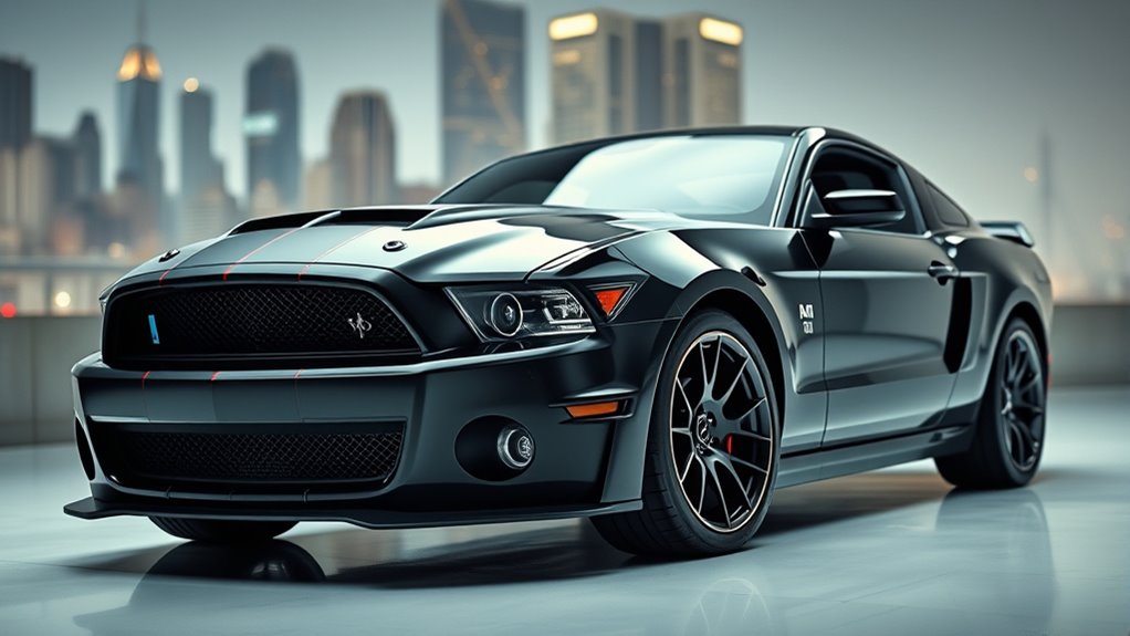 luxury cars dominate screen