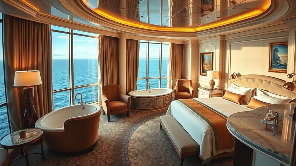 luxury cruise suite options