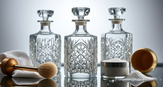luxury decanter cleaning sets