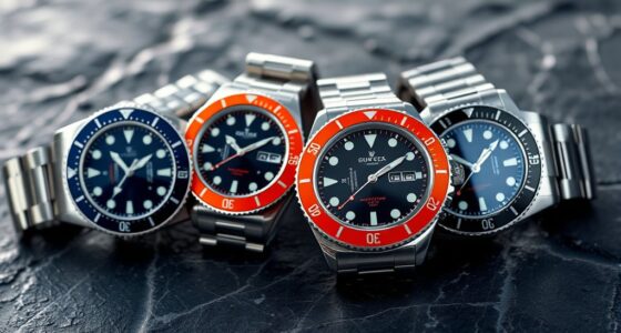 luxury dive watch selection