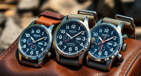 luxury durable field watches