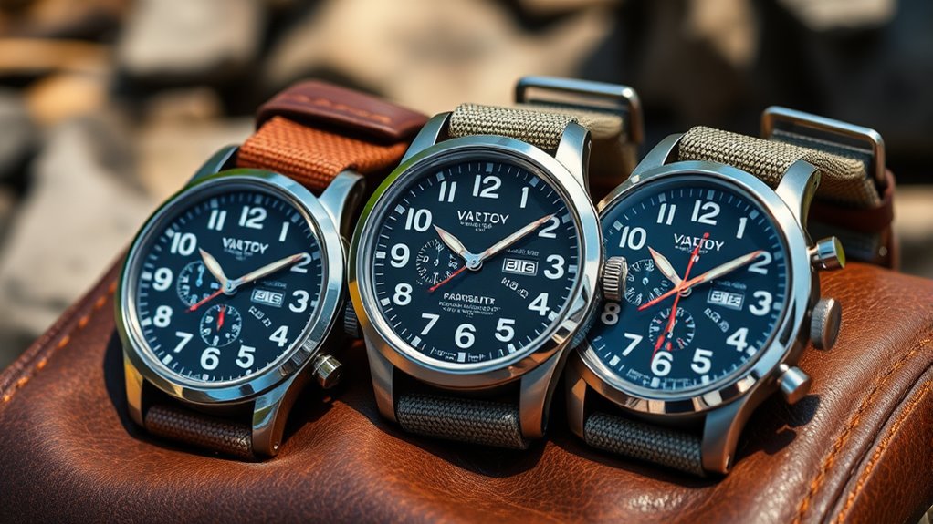 luxury durable field watches