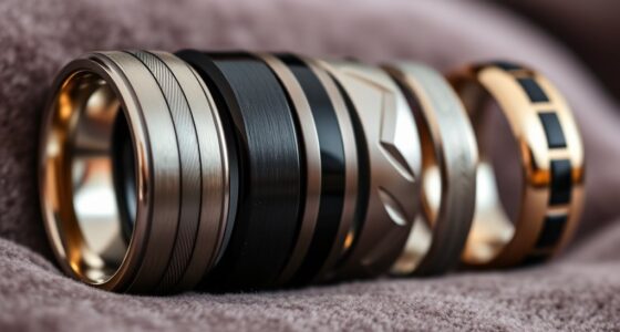 luxury durable men s wedding bands