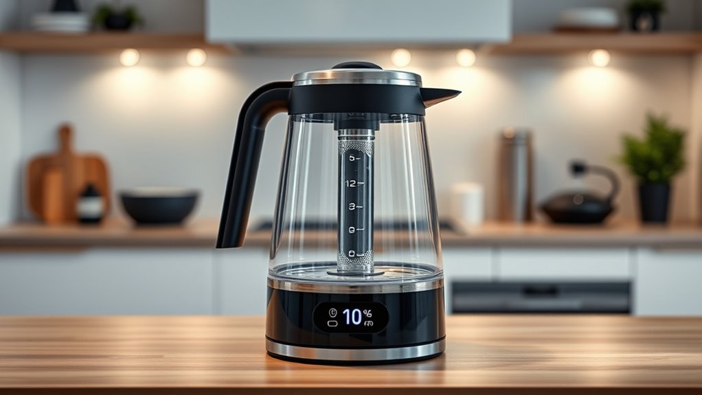 luxury electric kettles with temperature control