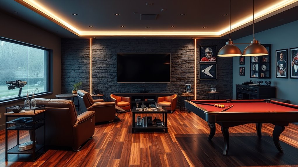 luxury entertainment room essentials