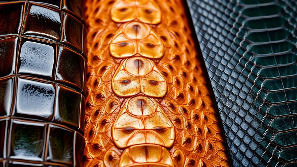 luxury exotic leather accessories