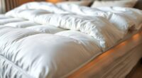 luxury featherbed mattress toppers