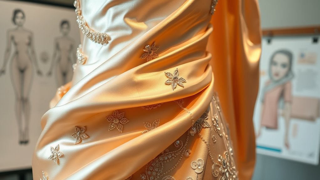 luxury garment finishing techniques