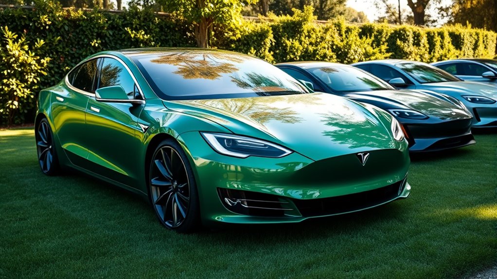 luxury green vehicle advancements