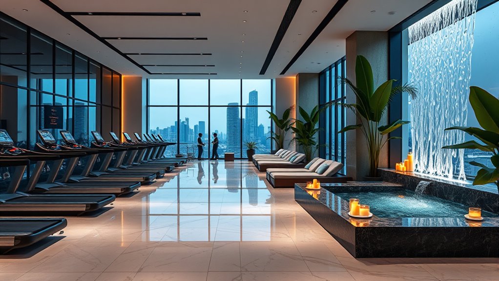 luxury gym amenities enhance experience