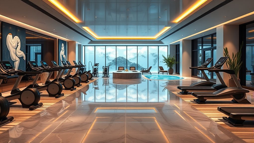 luxury gyms boost motivation