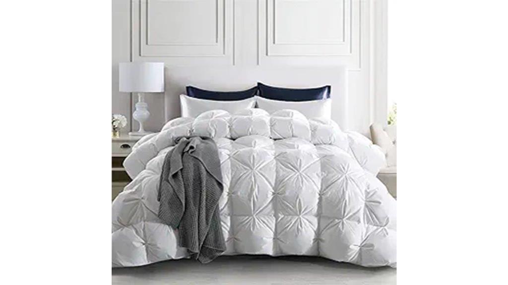 luxury king down comforter