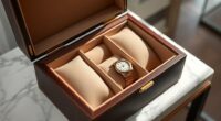 luxury leather watch storage
