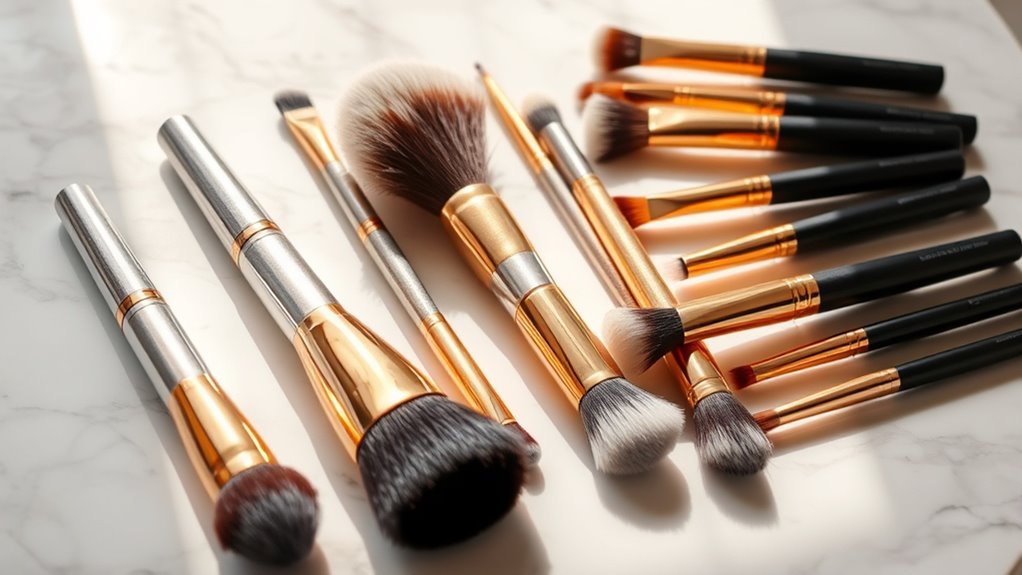 luxury makeup brush collections