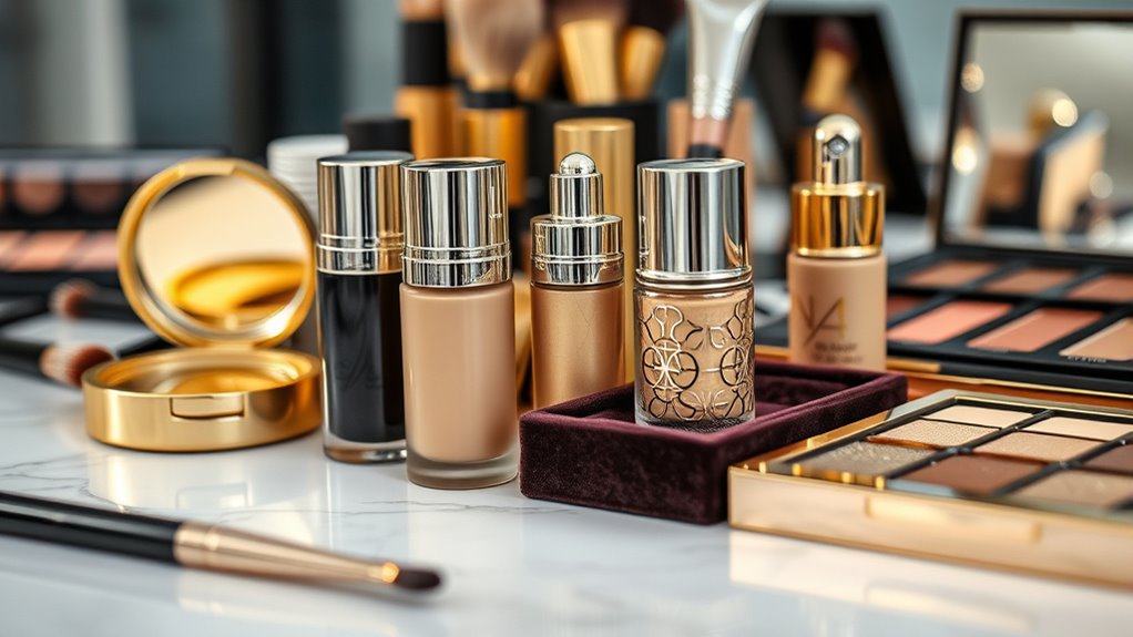luxury makeup product choices
