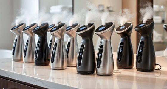 luxury nano ionic facial steamers