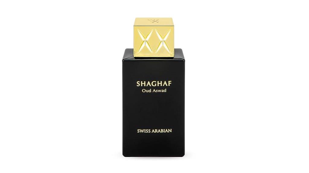 luxury oud fragrance bottle