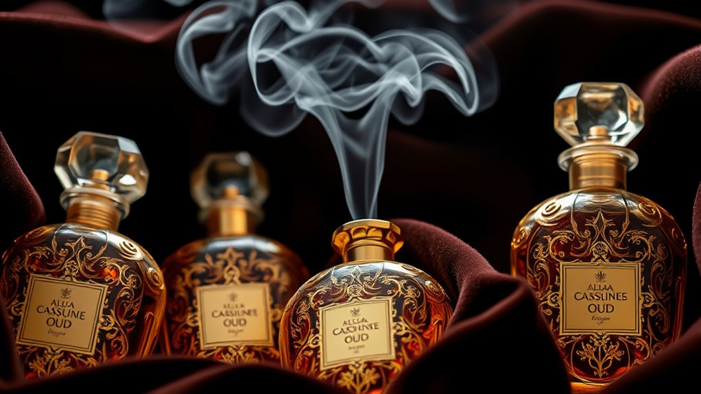 luxury oud fragrances collection