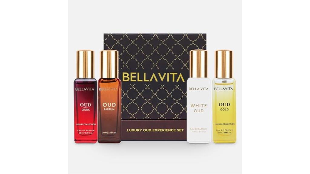 luxury oud perfume gift set