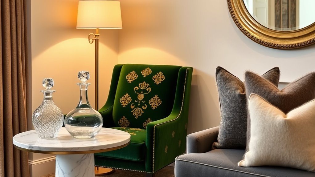 luxury personalized decor accents