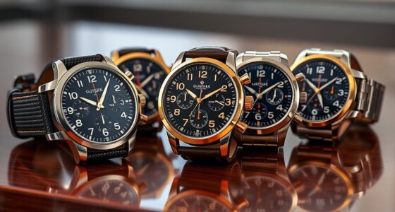 luxury pilot watch selection